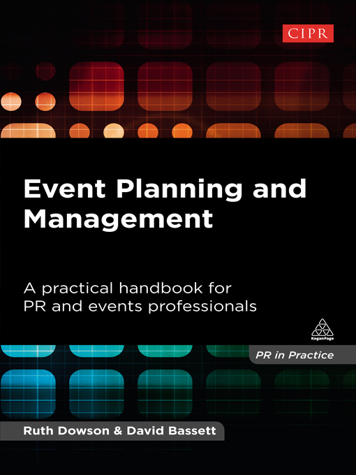 Title details for Event Planning and Management by Ruth Dowson - Available